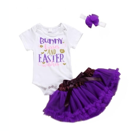 lavender infant dress