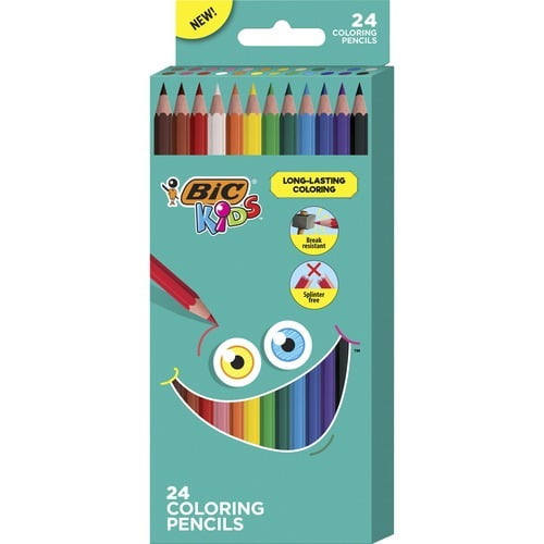 BIC Kids Coloring Pencils Multi Lead - 24 / Pack