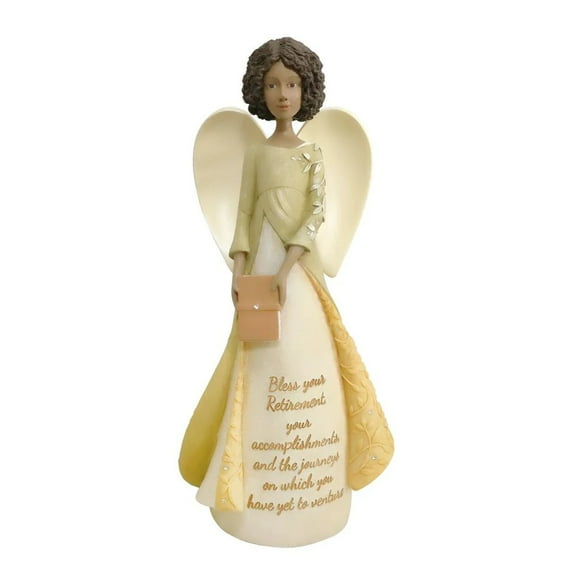 Foundations Retirement Angel Polyresin Journal 6010546