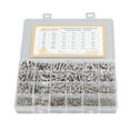 thumbnail image 2 of Hex Socket Vis Écrou Rondelle Kit, 1220pcs 304 Fixations Matérielles en Acier Inoxydable Vis Écrou Rondelle Kit Fiable et Durable, 2 of 8