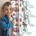 thumbnail image 3 of Blackout Kids Curtains,Fireman and Helmet White Pattern Children's Insulated Curtains Set Of 2,Bedroom Essentials,Toddler Room Decor 52"x84", 3 of 5