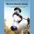 thumbnail image 4 of Telescopio monocular de alta potencia | Mini Scope de Bolsillo con Aumento 20x • Óptica de grado HD | Negro | 70x35x35mm | Objetivo ligero y con múltiples recubrimientos | Impermeable | Perfecto, 4 of 7