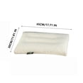 thumbnail image 2 of Fiudx Almohada con Núcleo Granulado, Material Natural Cómodo, Transpirable, Control de Temperatura, Altura Ajustable, Suavidad, Soporte, Alivio de Cuello y Hombros, Saludable, para Uso En Casa o En L, 2 of 2