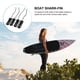 thumbnail image 3 of FOMIYES 4Ud Aleta Separadora Para Tabla De Surf Nylon Negro Repuesto Con Alta Resistencia, 3 of 8