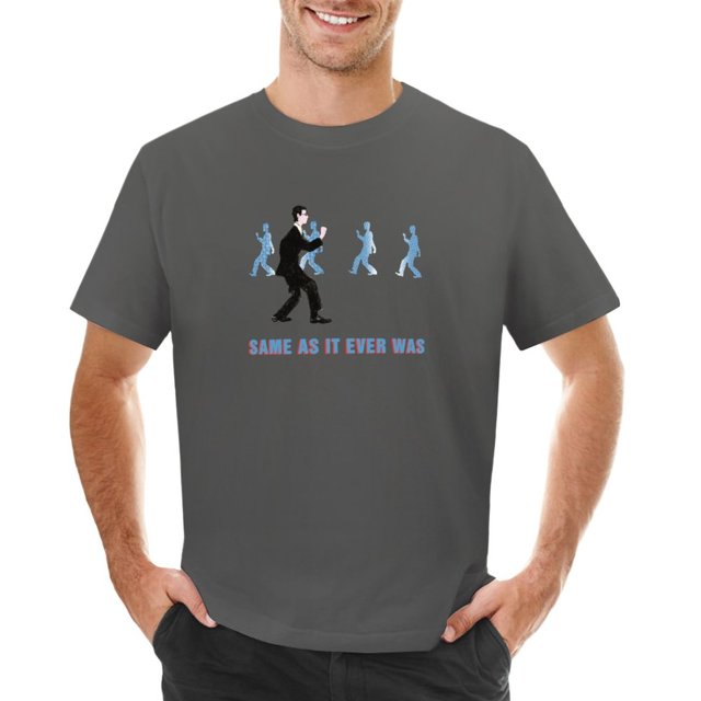 Talking Heads-esame as It Was camiseta ropa de hombre Camiseta corta camisetas grandes y altas para hombres
