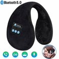 thumbnail image 2 of Baumaty Bluetooth Ear Warmers Earmuffs for Winter Women Men Kids Girls, Wireless Ear Muffs Headphones, Built-in HD Speakers and Microphone for Biking Running Walking Hiking (Black), 2 of 17