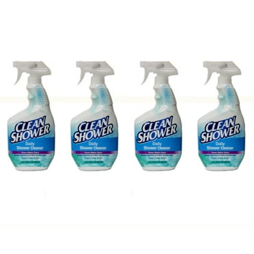 Clean Shower Fresh Clean Scent Daily Shower Cleaner 1 qt (Pack of 4)