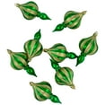 thumbnail image 5 of Northlight 8ct Green Shatterproof Finial Christmas Ornaments, 4.75", 5 of 5