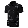 thumbnail image 2 of adviicd Black Bowling Shirts for Men Fashion Men's Big, 2 of 5