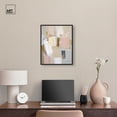 thumbnail image 3 of Apricot Cream II Canvas Contemporary Paint by Art Remedy, Black Frame, 16 x 20, 3 of 7