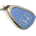 thumbnail image 2 of Honda Logo Tear Drop Key Ring (Blue), 2 of 2
