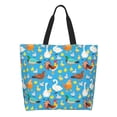 thumbnail image 1 of Easygdp Rooster And Chickens Bolsas Tote para Mujer, Bolsos de Hombro para Viaje, Bolsos de Mano de Gran Capacidad para Compras y Trabajo, 1 of 8