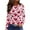 z10- White, variant on CAIXIA Womens Shirts Valentine's Day Graphic Pullover for Women Long Sleeve Heart Print Casual T-Shirt Top Comfortable Fit,Red