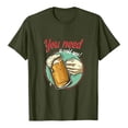 thumbnail image 1 of Blusa de mujer Oktoberfest, camiseta de cuello redondo, estampado de letras de verano, camisetas de manga corta para hombres y mujeres Pompotops  hfajkhk136935, 1 of 5