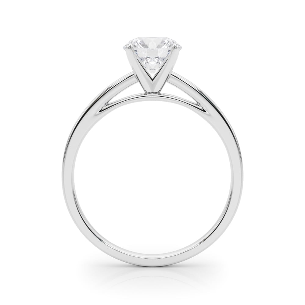 Bow Jewel 1.5 Ct Cushion Cut Lab Created Diamond Ring - 14K White Gold Plated Anniversary Engagement Ring for Women - Timeless Proposal Ring - A Keepsake of True Love