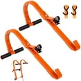 thumbnail image 1 of VEVOR Ladder Roof Hook Stabilizer 2 Pack with Wheel Rubber Grip T-Bar Steel, 1 of 9