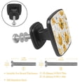 thumbnail image 3 of 4 Pcs Cabinet Handle Drawer Pulls Vintage Teapot Knobs with Screws Square Furniture Office Cabinet Knob Decoration, 3 of 7