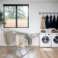 Clothes Drying Rack, Steel, PP Plastic Laundry Drying Rack, Foldable ...