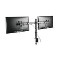 thumbnail image 4 of Support de Bureau à Double Bras pour Moniteur de 13 Pouces-32 Pouces / Entièrement Ajustable, Pivote, s'Oriente et s'Incline / Noir, 4 of 8