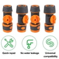 thumbnail image 3 of YAOMOBB Water Connector Water Control Connector with Switch Quick Connect Leakproof Stable Soft Water Tube Fitting Garden 1/4 1/6, 3 of 6