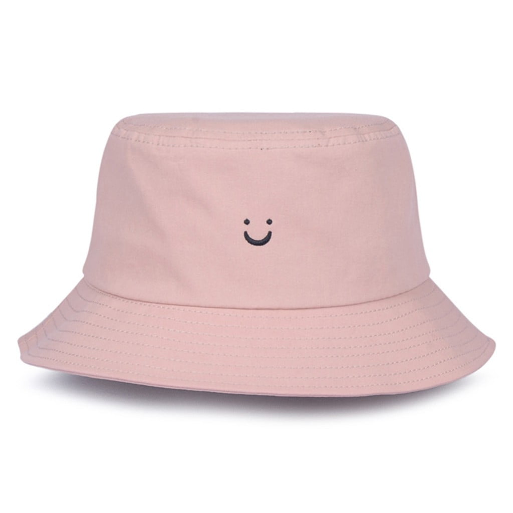 Flower Bucket Hat 100/% Cotton Packable Summer Travel Bucket Beach Sun Hat Night Call Embroidery Visor Outdoor Cap