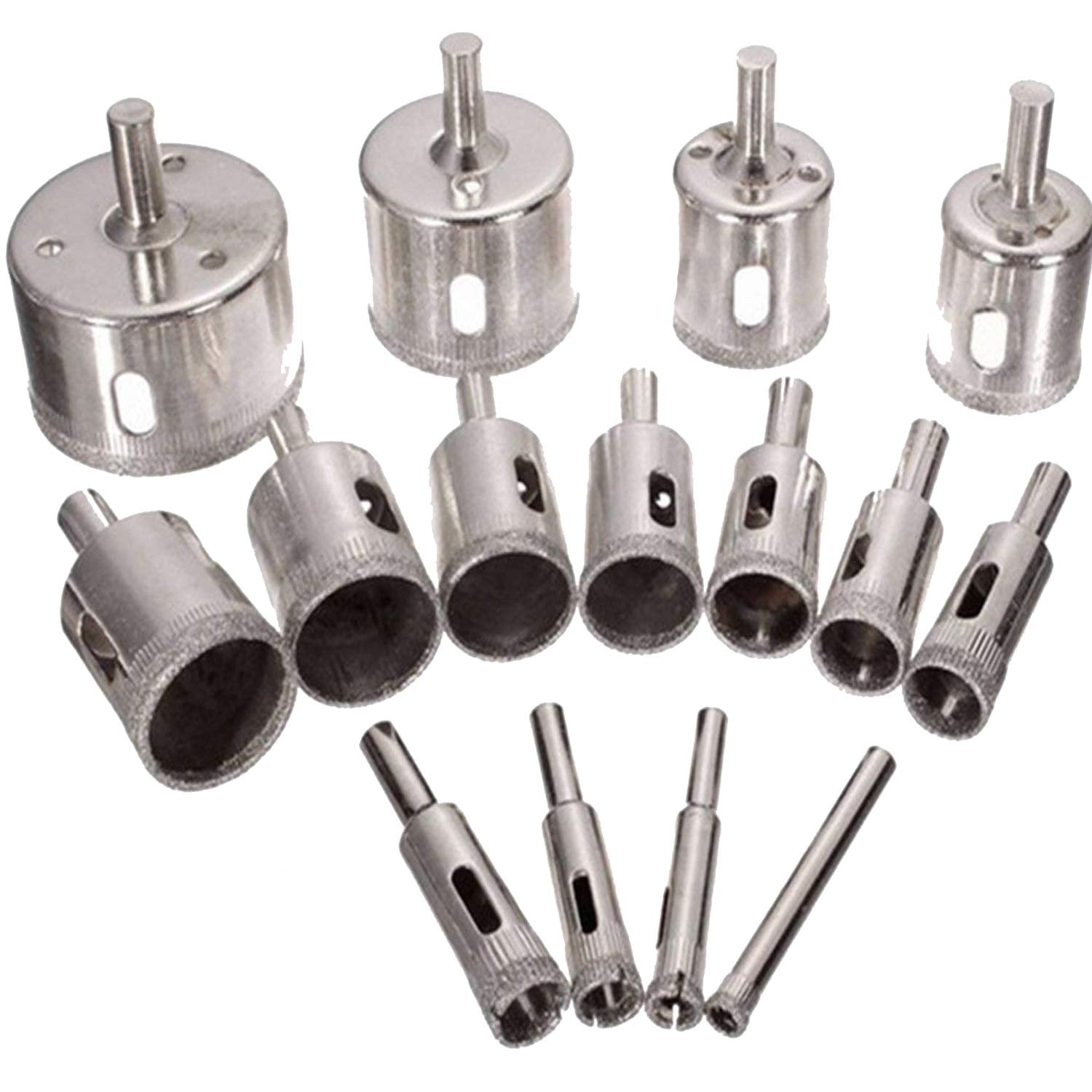 6-50mm Diamond Hole Saw Cutter Drill Bits Hollow Core Extractor Tools 
