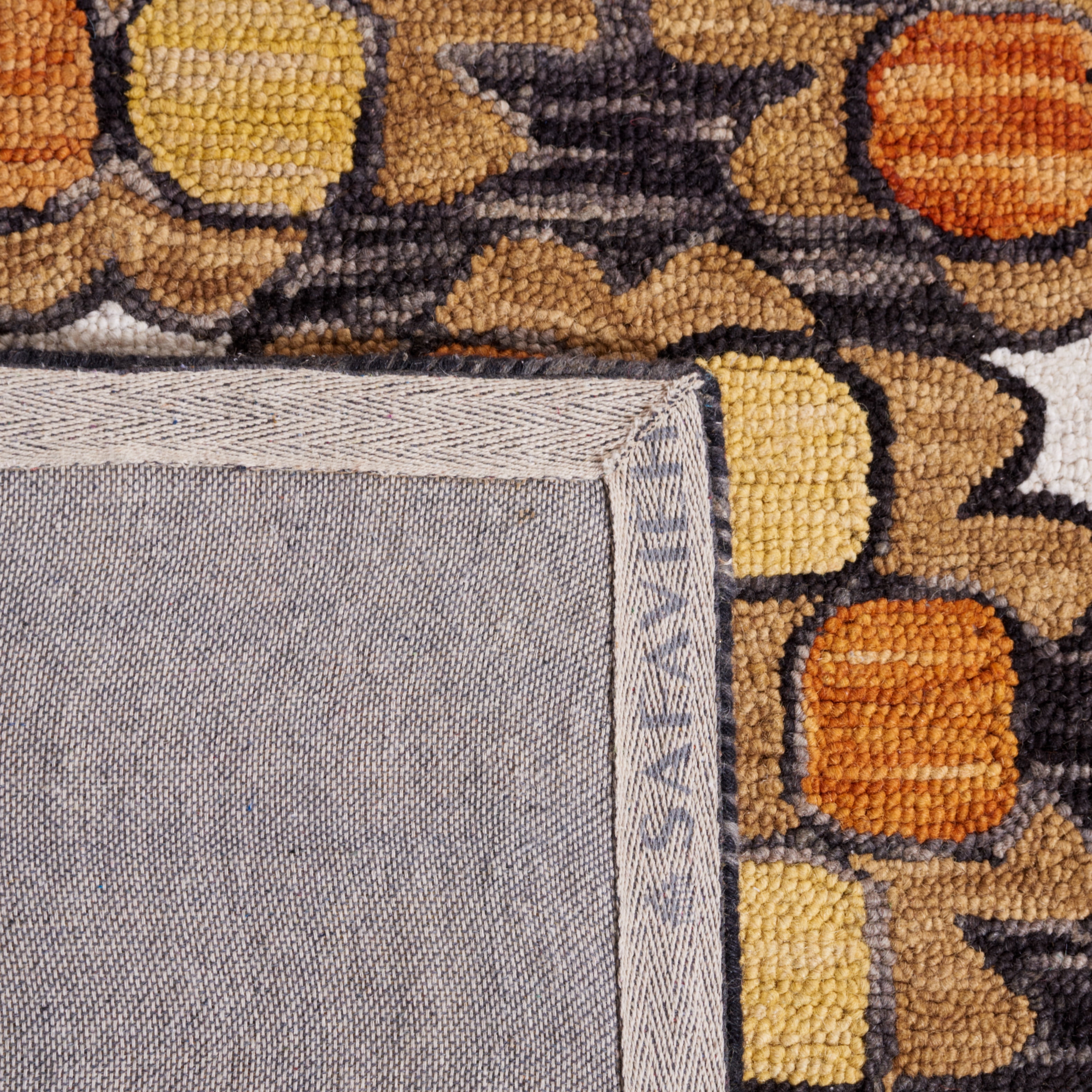 SAFAVIEH Aspen Vincent Geometric Runner Rug, Light Yellow/Orange, 2'3" x 9'
