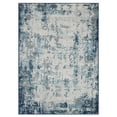 thumbnail image 3 of Yesfashion Carpets Area Rugs Washable 100% Polypropylene Turkish Indoor Wilton Rug Glamour-Abstract-Chloe GLM3407 Blue 5'3"*7'3", 3 of 7