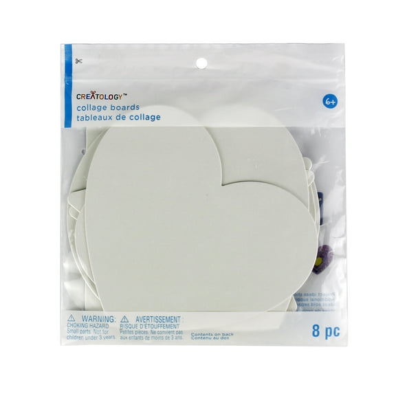 12 Packs: 8 ct. (96 total) Basic Collage Board Set by Creatology