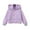 Purple, variant on Kids Girls Jacket Boys Windbreaker Jacket Hoodie Zip Up Girls Lightweight Jacket Fall Outfits Kids Clothes Girls Size 6-7 Years