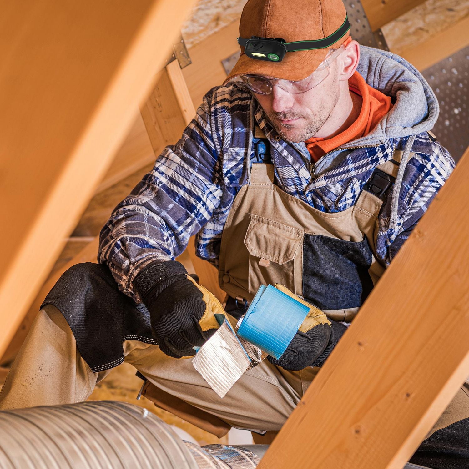 Police Security Colt-R Rechargeable  Headlamp