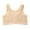 Beige, variant on Vedolay Womens Lingerie Bralette for Women Triangle Cups Removable Padded Wire Free Pull On Closure,White XL