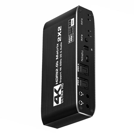 GUYUTING Plug and Play HDMI Matrix Auto-Scaling 4K to 1080P for Office Use Accessory Matrix