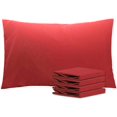 thumbnail image 1 of NTBAY Juego de 2 fundas de almohada estándar, 100% microfibra cepillada de 1800 hilos, súper suaves y acogedoras, resistentes a las arrugas, a la decoloración y a las manchas con cierre de sobre, fund, 1 of 4