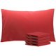 thumbnail image 1 of NTBAY Juego de 2 fundas de almohada estándar, 100% microfibra cepillada de 1800 hilos, súper suaves y acogedoras, resistentes a las arrugas, a la decoloración y a las manchas con cierre de sobre, fund, 1 of 4