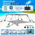 thumbnail image 2 of Toldo de playa VIONMI 3 x 3 m con protección solar UPF50+ y sacos de arena, 2 of 6