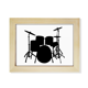 thumbnail image 1 of Song Music Drum Kit Energy Escritorio de madera Arte Pintura 6x8 pulgadas marco de foto foto, 1 of 4