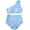 !Blue, variant on TEVEQ Lady Vintage High Waisted Swimsuit Two Scalloped Swim Suits for Women 2025 2 Piece Tankini Swimsuits for Women Tummy Control 2 Piece Swimsuit for Women High Waisted Modest Swimsuits for Women