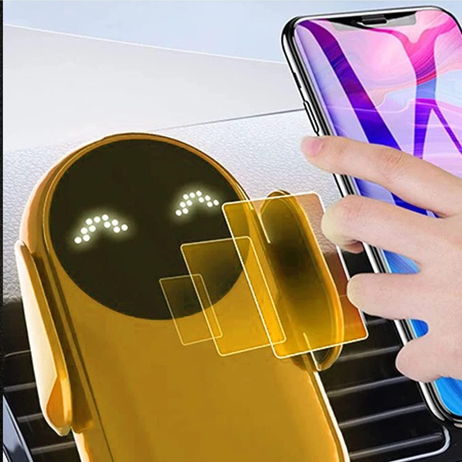 Smart Car Wireless Charger Phone Holder Auto Sensing Cell Phone Car Chargers Holder Qi 10W Fast Charge
