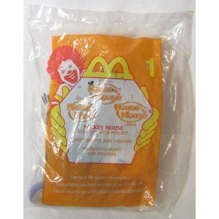 - Happy Meal House of Mouse Mickey Mouse Soft Toy w/Melody #1 2001 by McDonald's, McDonalds Happy Meal toy By McDonalds Ship from US