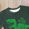 thumbnail image 4 of Toddler Boys Clothes Baby Boy Outfit Sets Baby Boy Summer Clothes 12 18 24 Month 3T 4T 5T Toddler Boy Outfits Dinosuar Set Gibobby(5-6 Years,Green), 4 of 6