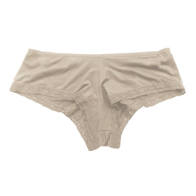 Bóxer Secret Treasures para Mujer, Beige Casual Talla M