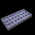thumbnail image 1 of Toystoory Molde de chocolate Jooan, molde de decoración de postres de plástico transparente para hornear dulces de galletas y cupcakes Herramientas y accesorios para hornear No.16 Toystoory HA003626-16, 1 of 6