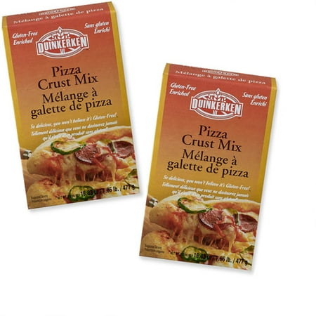 Duinkerken for Full Circle Exchange Gluten-Free Enriched Pizza Crust Mix, 16.83 oz (Pack of 2)