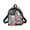 Black, variant on YANHAIGONG Back To School Supplies Sale,Backpacks for School Women Men,PVC Women Bag transparent Backpack plastic Cloth Back Backpack Candy Colored Student Bag Large Capacity