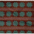 thumbnail image 4 of oneOone Organic Cotton Poplin Twill Fabric Floral & Chevron Block Print Fabric BTY 42 Inch Wide, 4 of 4