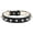 Black, variant on Dog Collar with Spikes,Rivet Dog Collar, Leather Spiked Studded Dog Pet Collars for Small Medium Large Dogs 1Pack