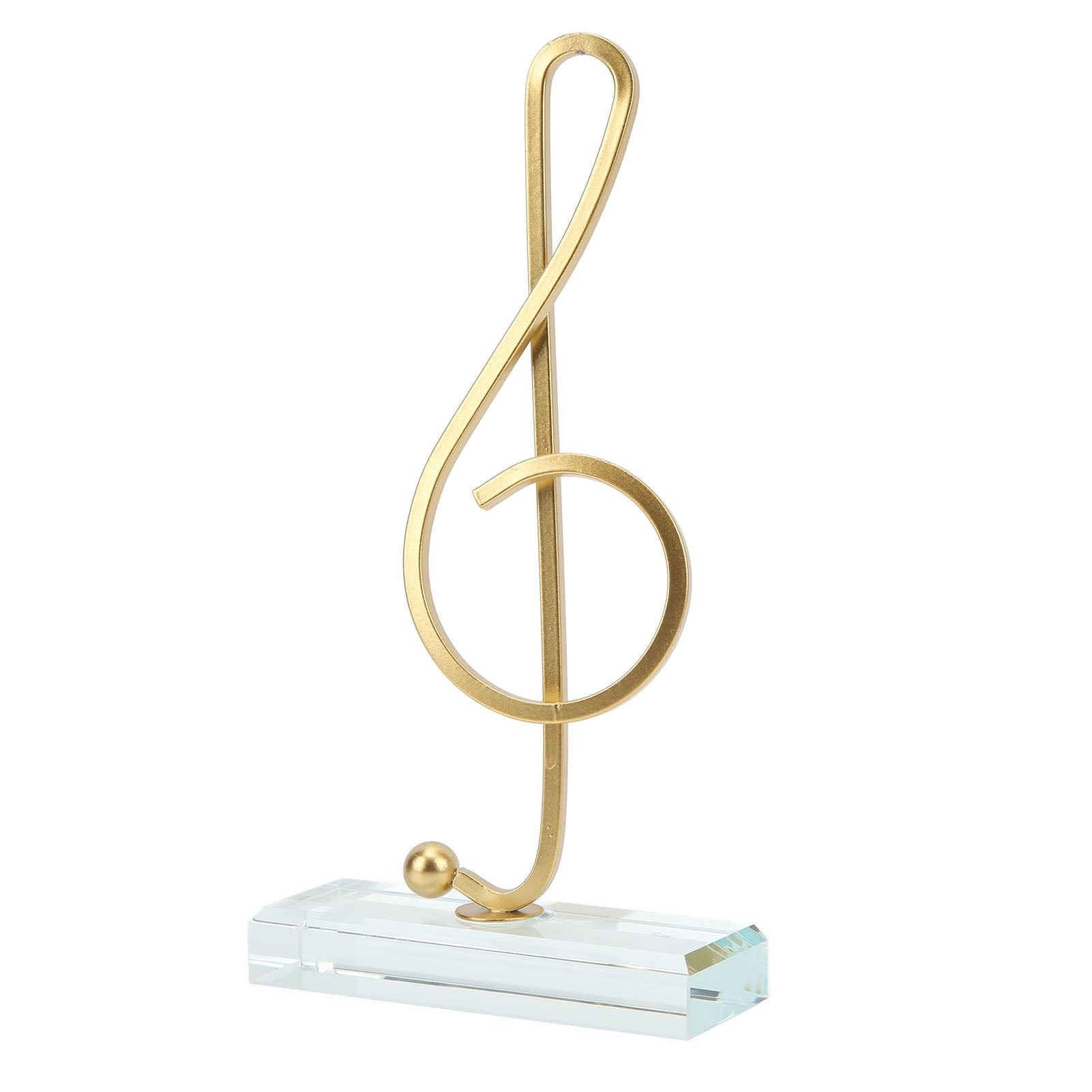 Music Note Figurine Home Decor Music Note Statue Light Luxury Style Musical Note Sculpture TV