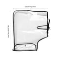 thumbnail image 2 of BALAHAPY 1Par Cubre Manillar Transparente Para Motocicleta Protector Contra Lluvia Y Fácil De Instalar, 2 of 6