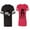 Men Black / Women Red, variant on Beast Beauty Matching Couple Cotton Jerseys (Men Black / Women Black) (Men S / Women S)